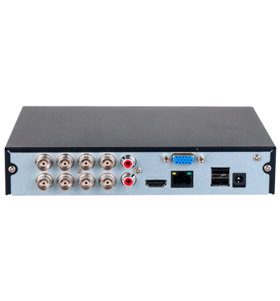 DAHUA XVR1B08-I-SSD - DVR de 8 canales 1080p Lite/ Con disco SSD de 512GB especial para Videovigilancia/ S-XVR Series/ WizSense/ H.265+/ 4 canales con SMD Plus/ Búsqueda inteligente (Humanos y vehículos) /