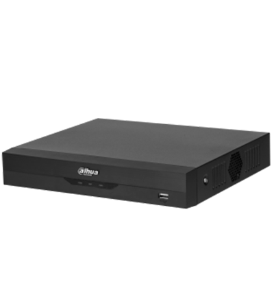 DAHUA XVR5108HS-I3 - DVR de 8 canales 5MP Lite, WizSense con IA, H.265+, 8 Canales HDCVI+4 IP o hasta 12 canales IP, 1 canal de reconocimiento facial, SMD Plus, 1 canal de protección perimetral y 1 bahía HDD