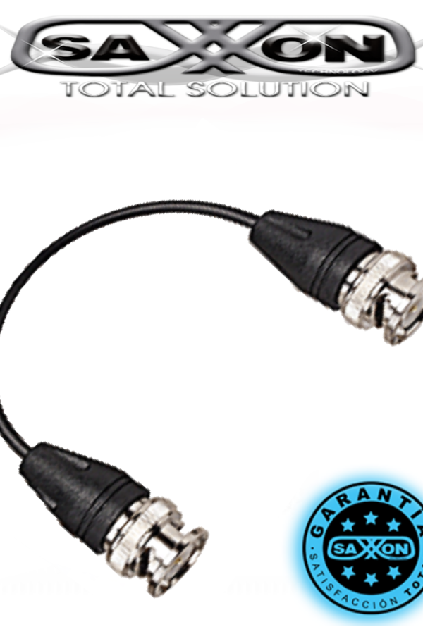 TVC PSUWB02- Conector BNC macho a macho de 4 pulgadas / Ideal para conexiones en rack