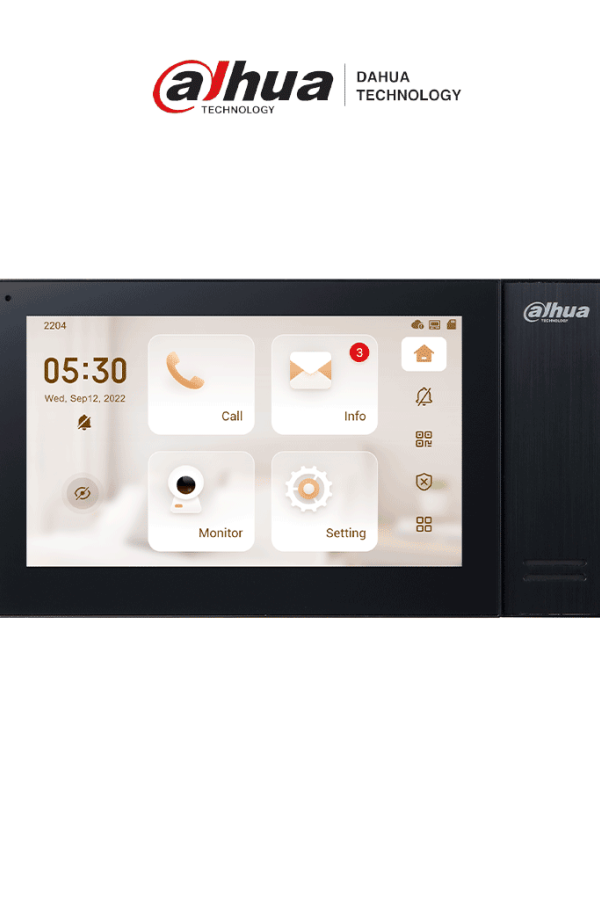 DAHUA VTH2421FB-P - Monitor IP táctil de 7