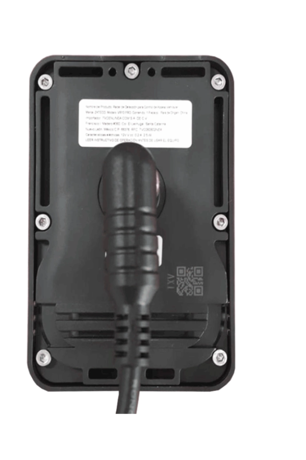 ZKTECO VR10 PRO - Radar de Detección para Control de Acceso Vehicular, Detección 0-6m (Vehículos o Personas), Bluetooth o RS485, IP67, 12 Vcc, Compatible con Barreras Wejoin y ZKTeco