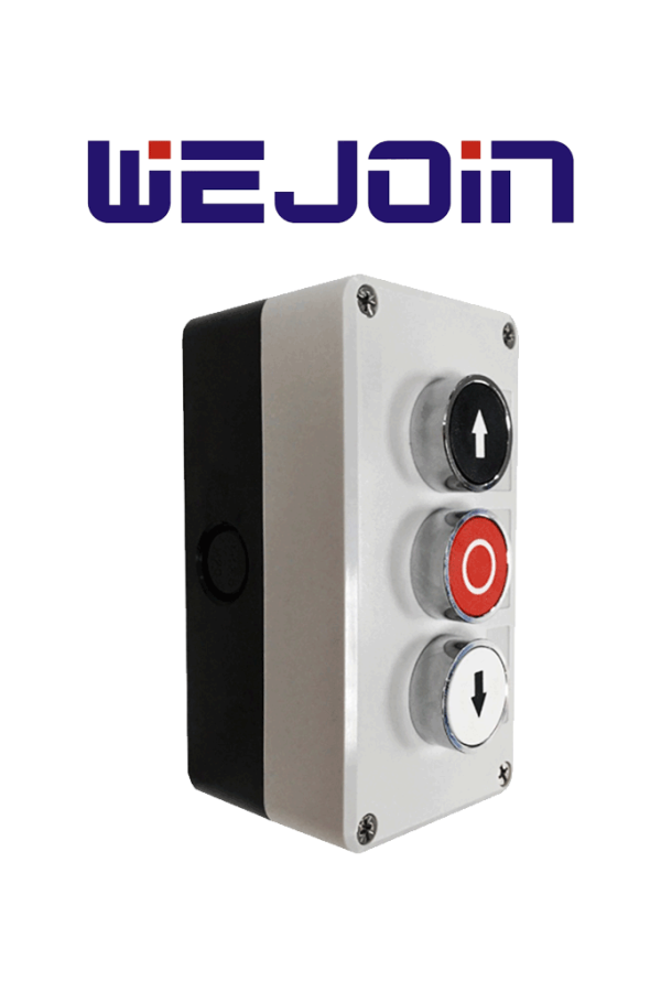 Wejoin BRM Botonera Triple de uso rudo para acceso vehicular Apertura / Cierre / Detener