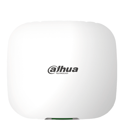 DAHUA ART-ARC3000H-03-W2+DHI-ARD822-W2 - Paquete de Kit de Alarma Wifi y Ethernet + Botón de Pánico de 2 Botones/ Incluye Hub / 1 Contacto Magnético/ 1 Control Remoto/ 1 PIR/ 1 Botón de Pánico de 2 Botones/