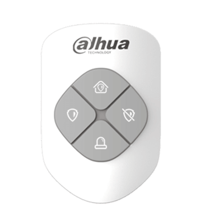 DAHUA ART-ARC3000H-03-W2+DHI-ARD822-W2 - Paquete de Kit de Alarma Wifi y Ethernet + Botón de Pánico de 2 Botones/ Incluye Hub / 1 Contacto Magnético/ 1 Control Remoto/ 1 PIR/ 1 Botón de Pánico de 2 Botones/