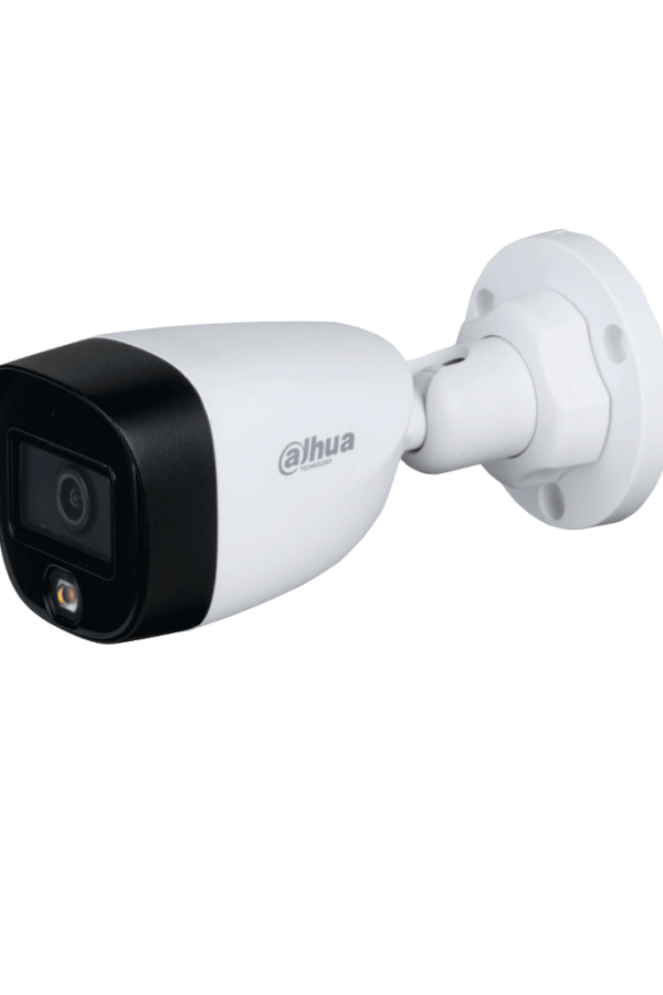 DAHUA FULLCOLORKIT- Kit de 4 canales Full Color de 2 MP. Incluye 4 cámaras HFW1209CN-LED, DVR Cooper-I WizSense, con IA, H.265+, y 4 canales + 1 IP (o hasta 5 canales IP). Búsqueda avanzada de humanos y vehículos, accesorios incluidos