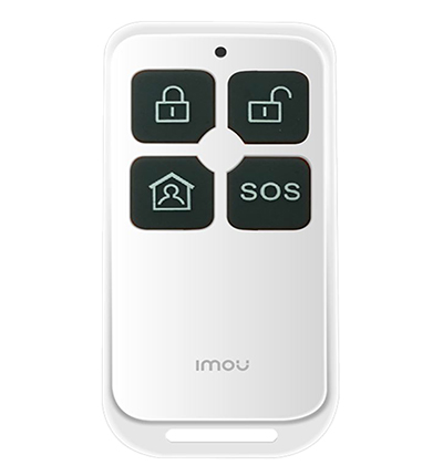 IMOU REMOTE CONTROL (DHI-ARA23-SW) - Control Remoto Inalámbrico práctico y eficiente, permitiendo armar, desarmar y activar el modo de pánico y modo hogar en un click.