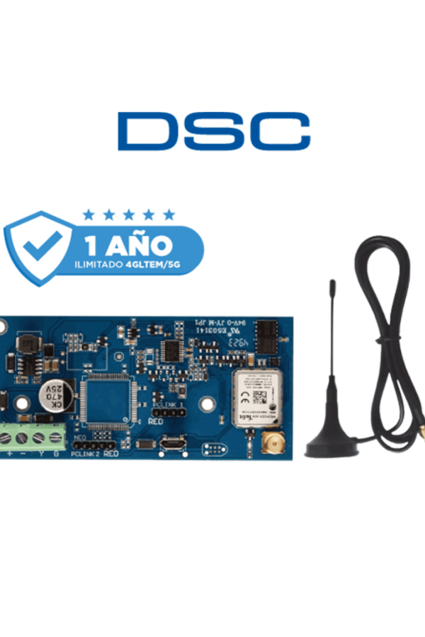 DSC LE4050M - Comunicador celular DSC Conecct dual SIM 5G/LTE compatible con PowerSeries y Power Series Neo