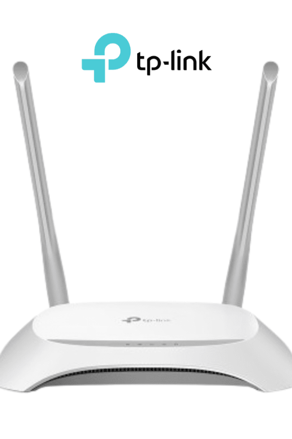 TP-LINK TL-WR850N - Ruteador Inalambrico/ Velocidad de Hasta 300Mbps/ WiFi 4 802.11n & b & g 2.4 GHz/ 2 Antenas Fijas Para WiFi/ 1 Puerto WAN FE para Conexion a Internet/, 4 puertos LAN FE/ Ideal para Servicios WISP & Casa & Pequeños Negocios