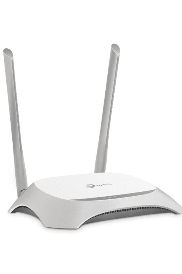 TP-LINK TL-WR840N - Router inalámbrico con velocidad de hasta 300Mbps, WiFi 4 802.11n/b/g en 2.4 GHz, 2 antenas con 4 modos: Router, Extensor de Rango, Punto de Acceso y WISP, 1 puerto WAN FE y 4 puertos LAN FE.