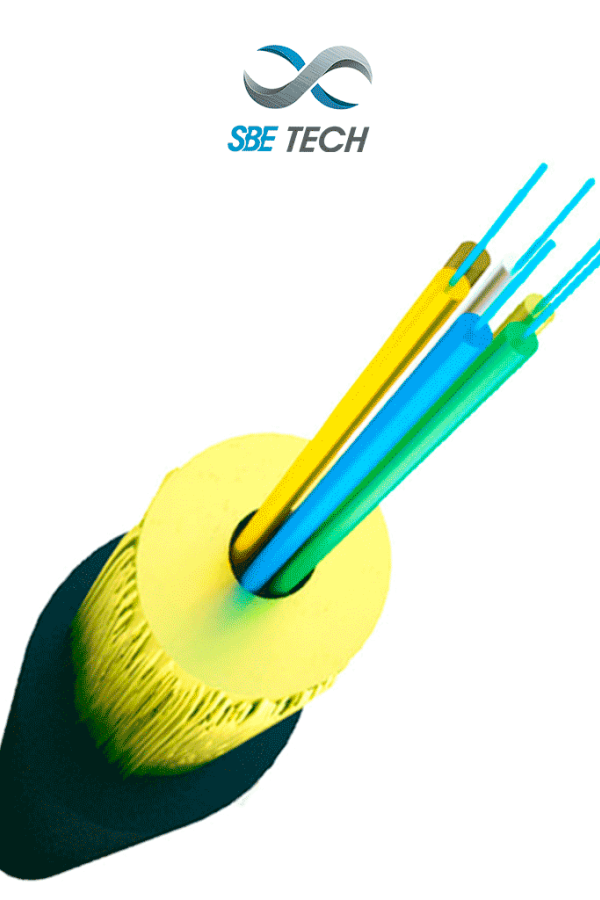 SBETECH SBE-FOINE65010GOM4 - Fibra Optica MULTIMODO para uso interior/exterior tubo apretado 50/125, LSZH, 10G, OM4 6 hilos/Metro
