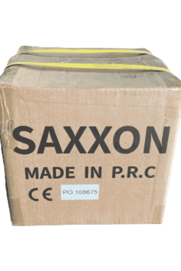 SAXXON OFTPCAT5ECOPE150N - Bobina de Cable FTP Cat5e 100% Cobre/ 150 Metros/ Blindado/ Color Negro/ Uso Exterior/ Ideal para Cableado de Redes de Datos y Video/ Cert ISO9001/ UL / RoSH/