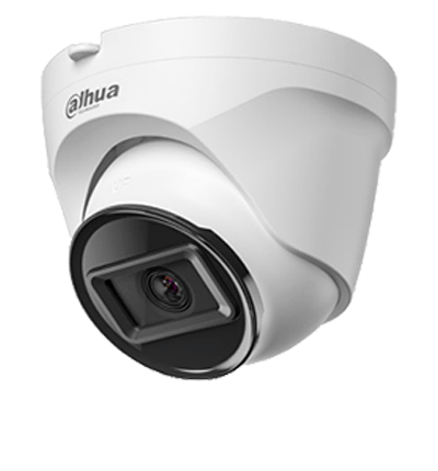 DAHUA DH-IPC-T1E40 - Camara IP Domo de 4 Megapixeles/ Lente de 2.8 mm/ 93 Grados de Apertura/ H.265+/ WDR Real de 120 dB/ IR de 30 Metros/ IP67/ PoE/