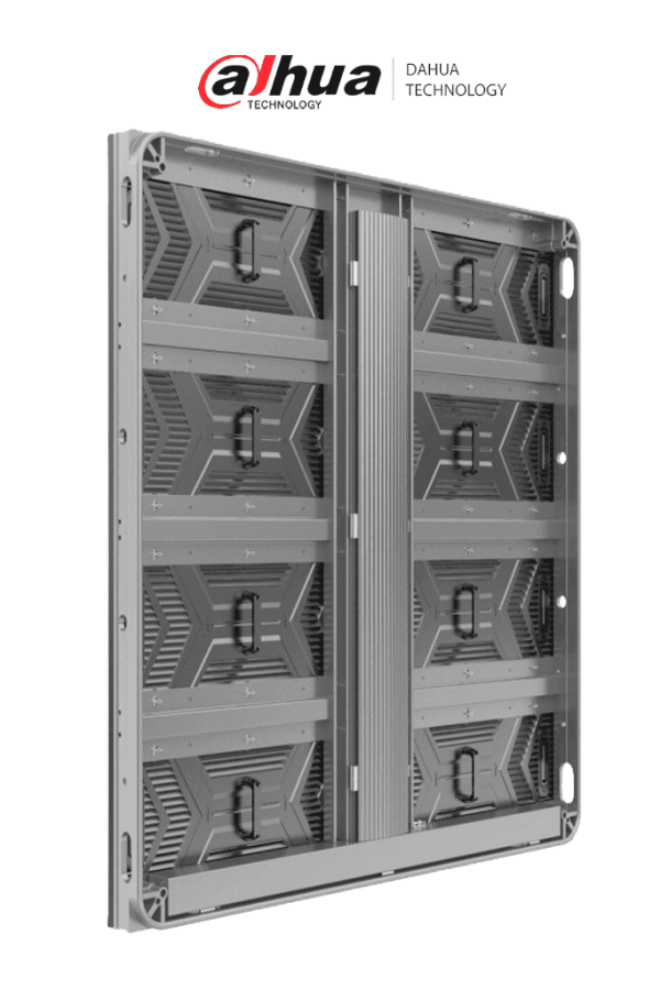 DAHUA DHI-PHGOA10-FC - Gabinete LED Pitch 10mm/ SMD/ Gabinete de Aluminio 1x1 Metro/ Resolución 96x96/ 8000 Nits/ Mantenimiento Frontal y Trasero/ IP65/ Ahorro de Energía/