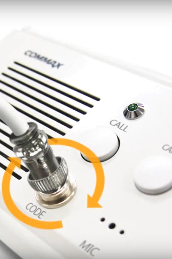 COMMAX CC200 - Botón pulsador de solicitud de asistencia medica para sistema de llamado de enfermería / Compatible solo con JNS4CS por conexión directa