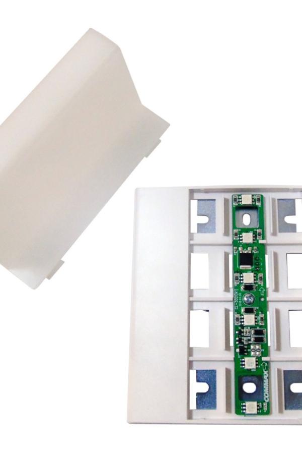 COMMAX CL302I - Luz de corredor para sistema de llamado de enfermería conexión con subestación de cama JNS4CS / Luz LED en color verde y rojo