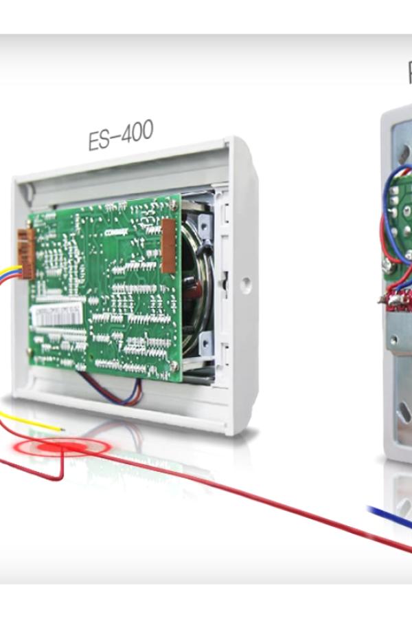 COMMAX ES400 - Botón de emergencia para sistema de llamado de enfermería / Compatible con JNS4CS / Instalación en sanitario y lavabo