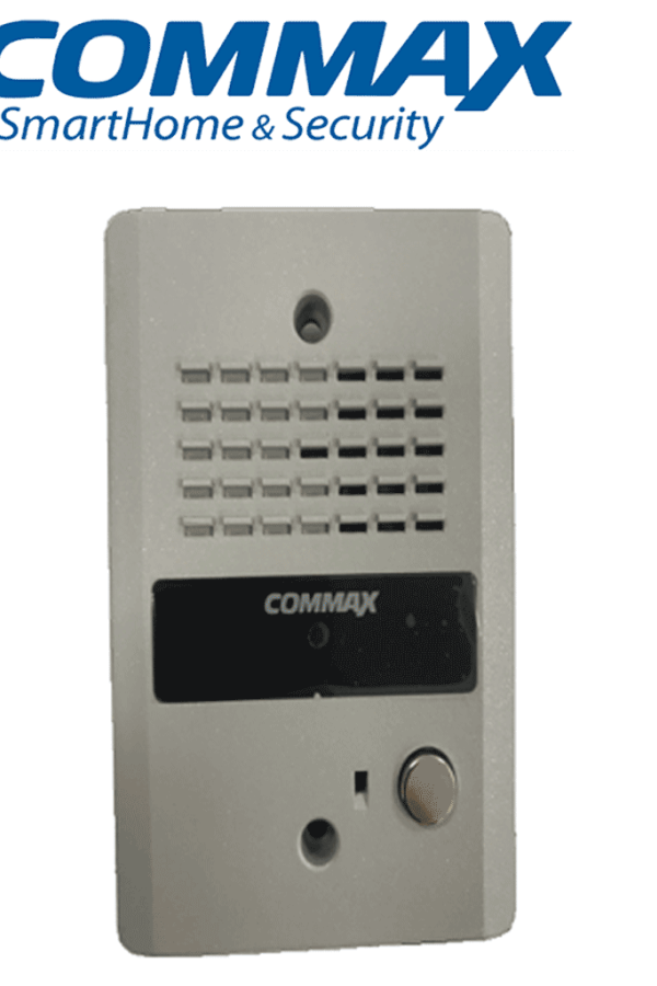 COMMAX DP2SDR2GN - Kit de interfon con frente de calle y auricular conexión a 2 hilos, conecta equipo extra con clave 29042 cuenta con función para apertura de puerta