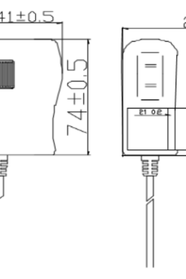SAXXON PSU0502E - Fuente de Poder Regulada de 5 Vcc 2 Amperes/ Para Usos Multiples/ Acceso, Asistencia, CCTV, Etc./
