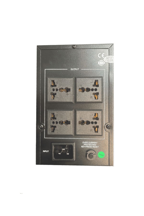 DAHUA DH-PFM350-900-A - UPS de 1500VA/900W/ Linea Interactiva/ Entrada y Salida de 110 Vac a 120 Vac/ Estabilizador de Voltaje AVR/ Diseño Compacto/