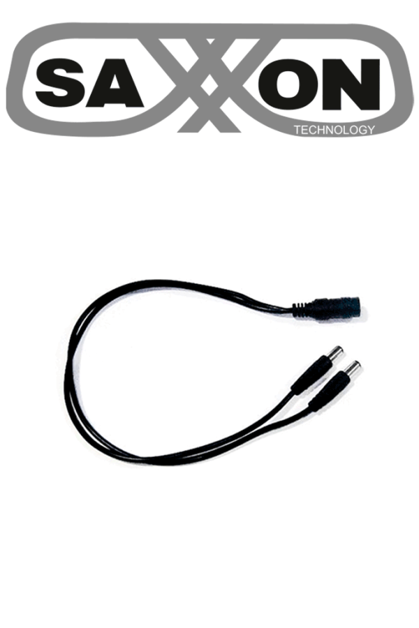 SAXXON SXF52 - Divisor de energía / Tipo pulpo / 1 Conector hembra / 2 Conectores macho / Cable de cobre