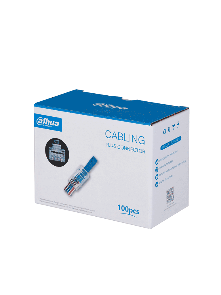 Bundle NVR+2BulletIP -Compra 1 NVR NVR1104HS-P-S3 de 4 Canales y llévate mas 2 cámaras IPC-B1E20 / Bobina de 100 metros/ Caja con 100 Plugs/ Pinza de corte de Plugs/ Disco duro de 1TB/